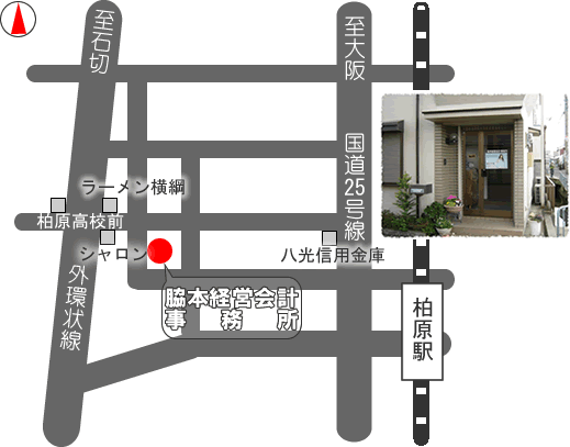 脇本経営会計事務所地図